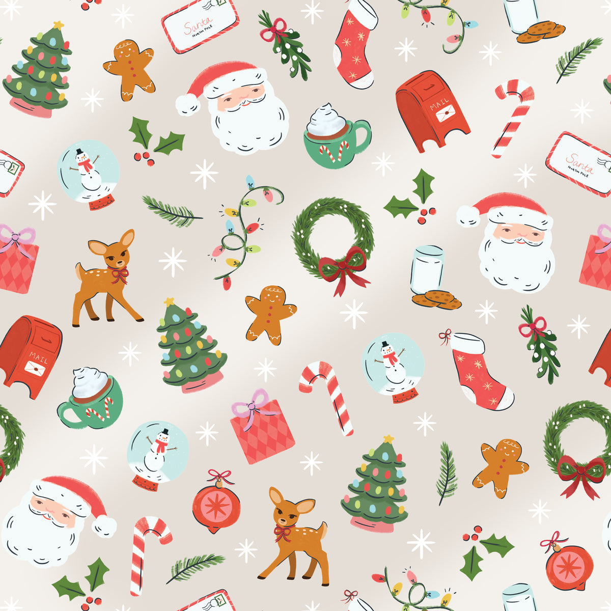 Festive & Flourished | Curated 4-Roll Set