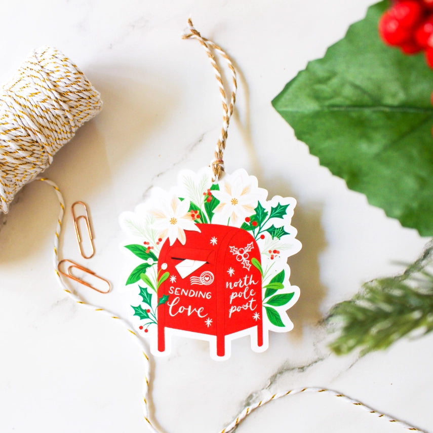Noel’s North Pole Post Gift Tag Set