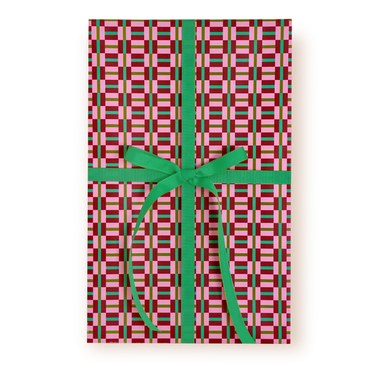 Manda's Merlot Muse Gift Wrap | Single Sheet