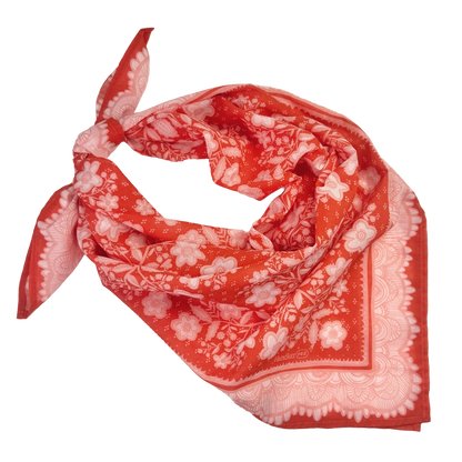 Azima's Red Royale Reusable Gift Wrap & Scarf
