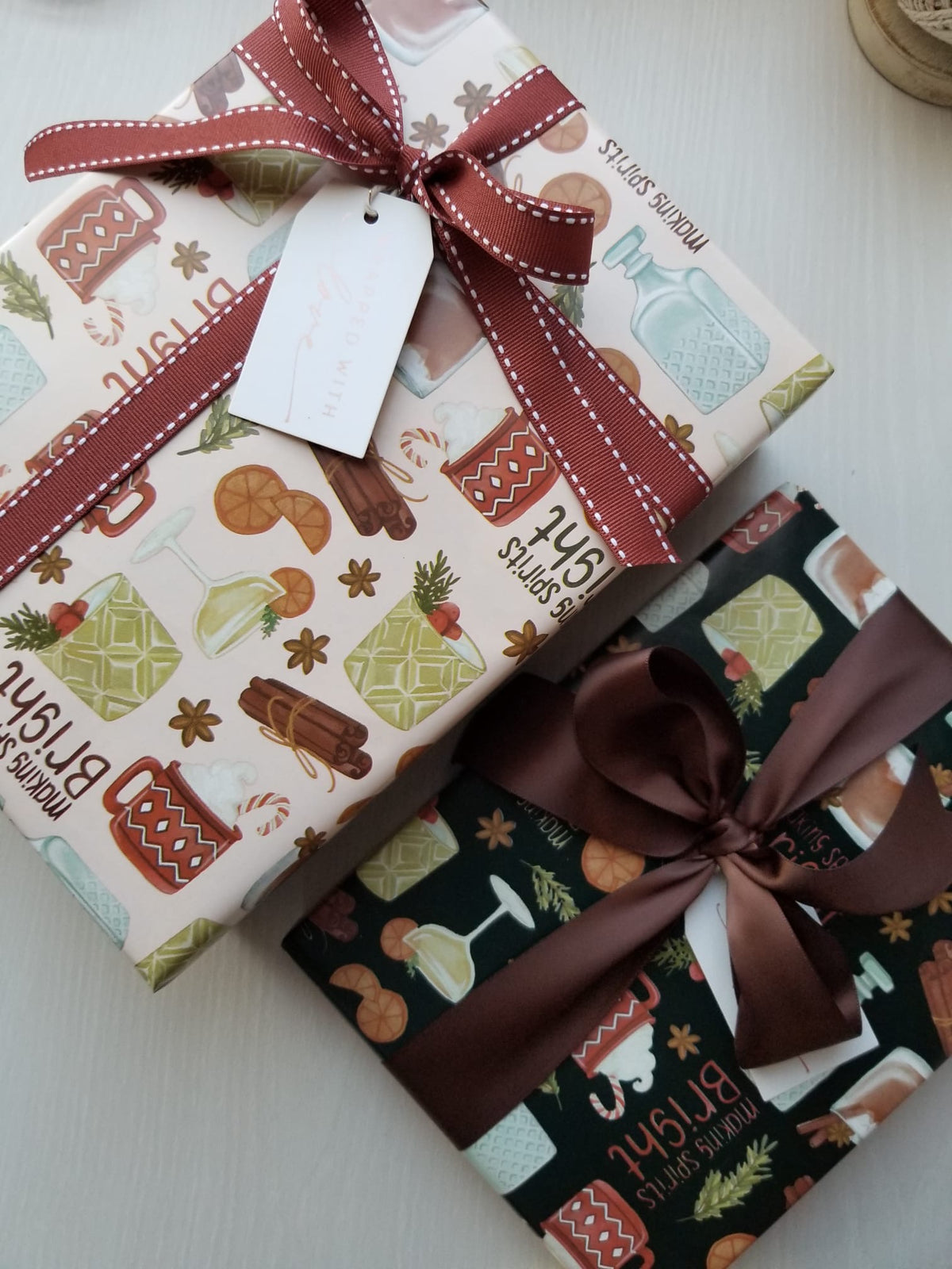 Lee's Making Spirits Bright Gift Wrap | Continuous 10-ft Roll