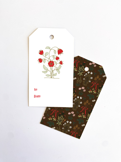 Blooms, Bows & Bubbly | Curated 3-Roll & Gift Tag Set