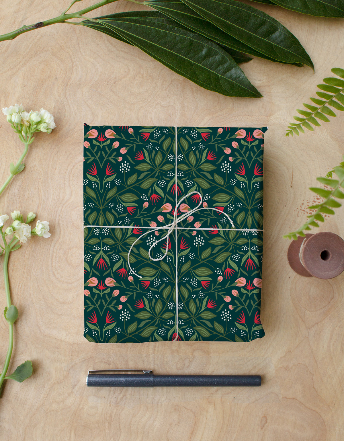 Festive & Flourished | Curated 4-Roll Set