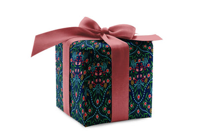 Theresa's Midnight Merriment Gift Wrap | Roll of 3 Pre-cut Sheets