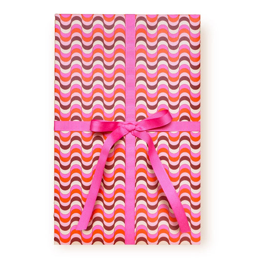 Susan's Sugar & Swirls Gift Wrap | Single Sheet