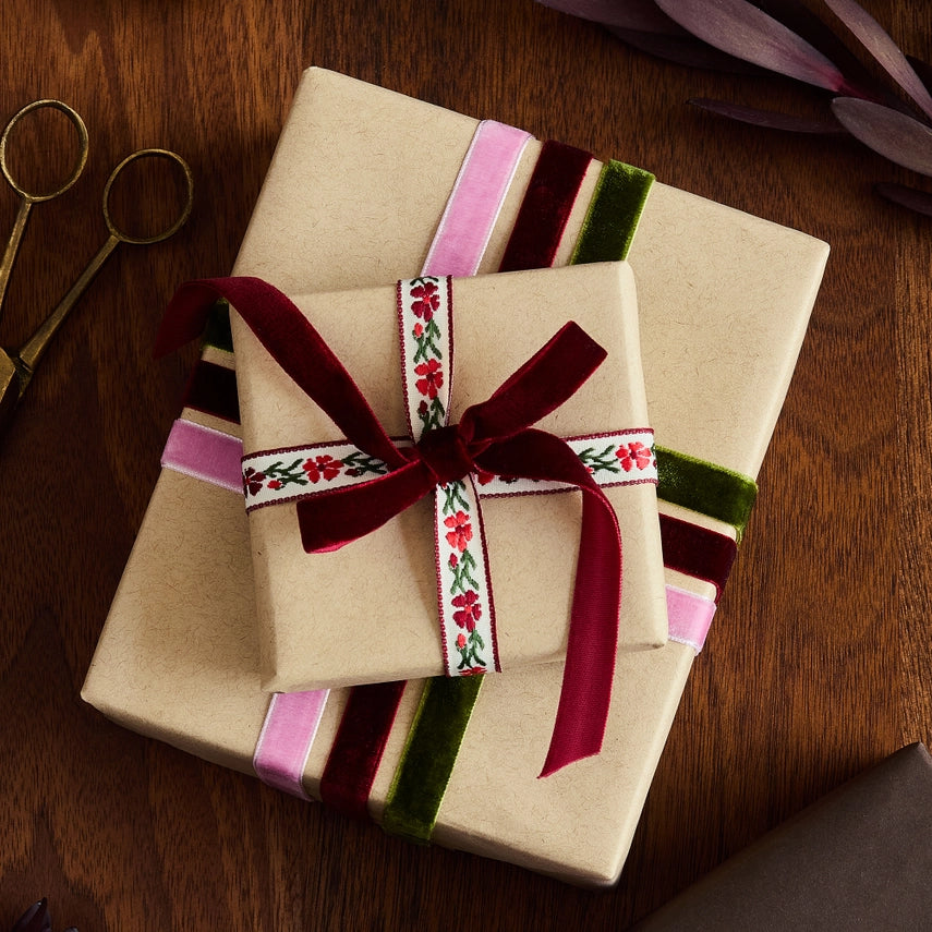 Joanna’s Garnet & Grace Red Velvet Ribbon