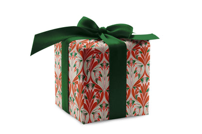 Merry Menchu Gift Wrap | Roll of 3 Pre-cut Sheets
