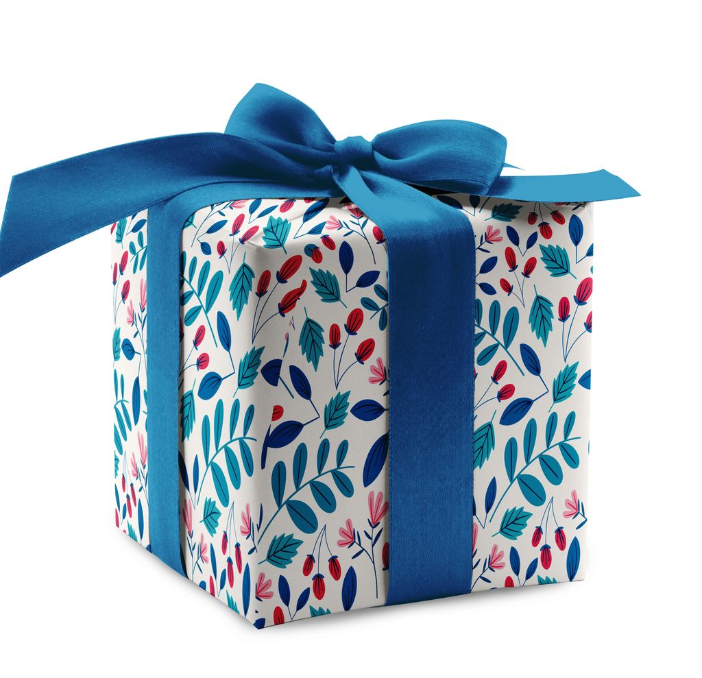 Jamie's Winterberry Wonderland Gift Wrap | Roll of 3 Pre-cut Sheets